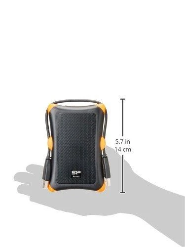 Išorinis kietasis diskas Silicon Power Armor A30 1TB 2.5 ", USB 3.1, Juodas
