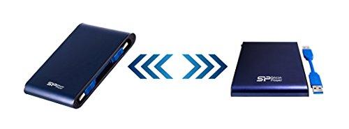 Kietasis diskas Silicon Power Armor A80 1000 GB, 2.5 ", USB 3.1, Juodas