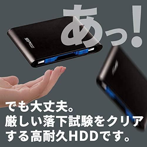 Kietasis diskas Silicon Power Armor A80 1000 GB, 2.5 ", USB 3.1, Juodas