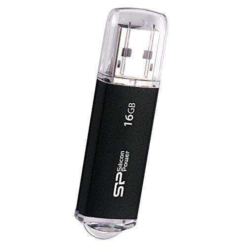 SILICON POWER KOMPIUTERIŲ IR RYŠIO ĮRENGINYS SILICON POWER atmintinė USB Ultima II I-series 16 GB USB 2.0 Juodas