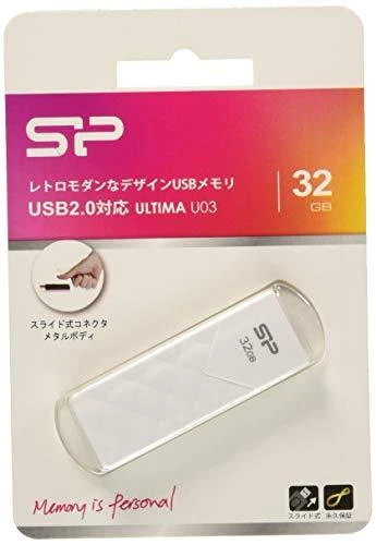 „Silicon Power“ | „Ultima U03“ | 32 GB | USB A tipo | Baltas