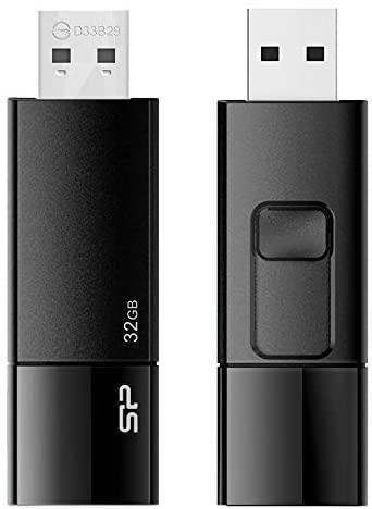 SILIKONIO MAITINIMO KOMPIUTERIS & COMMUNICAT SILICONPOW SP032GBUF3B05V1K Silicon Power atmintis USB Blaze B05 32GB USB 3.0 Juodas
