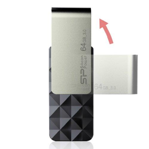 Pendrive Silicon Power Blaze B30, 64 GB (SP064GBUF3B30V1K)