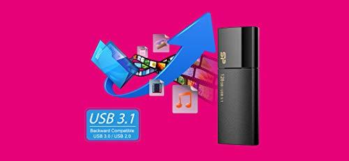 SILICON POWER COMPUTER & COMMUNICAT SILICON POWER atmintis USB Blaze B05 128GB USB 3.2 Juodas