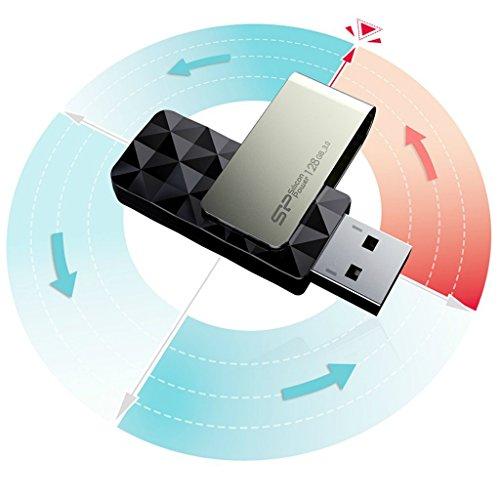 Pendrive Silicon Power Blaze B30, 128 GB (SP128GBUF3B30V1K)