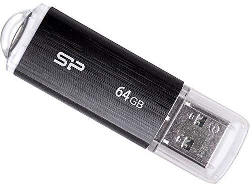 Silicon Power ULTIMA U02 64 GB, USB 2.0, Juodas