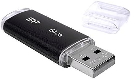 Silicon Power ULTIMA U02 64 GB, USB 2.0, Juodas