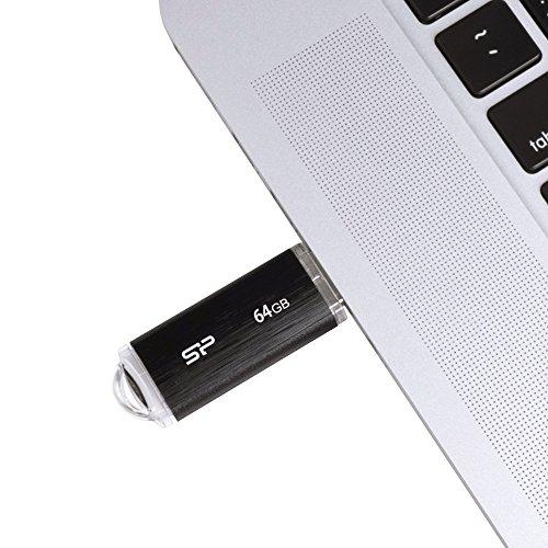 Silicon Power ULTIMA U02 64 GB, USB 2.0, Juodas