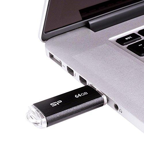 Silicon Power ULTIMA U02 64 GB, USB 2.0, Juodas