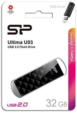 Silicon Power | Ultima U03 | 32 GB | USB Type-A | Juodas