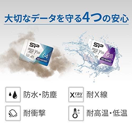 Silicon Power Superior Pro 256 GB, micro SDXC, Flash atminties klasė 10, su adapteriu, C10,UHS-I U3, A1, V30