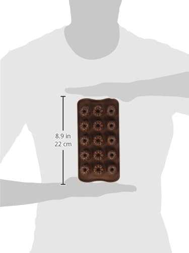 Silikoninė formelė saldainiams Silikomart Fantasia SCG19, Ø 28,5 x 15 mm