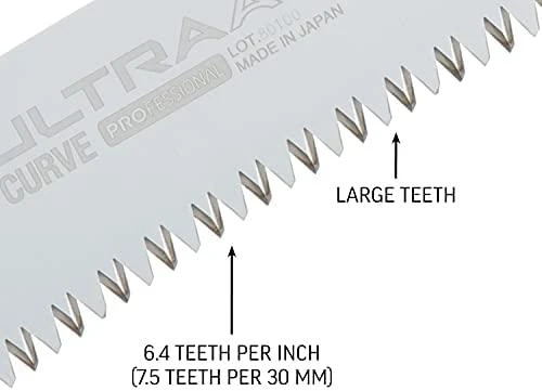 Silky Šilkinis genėjimo pjūklas Ultra Accel Curve 240-7,5 grubus (446-24)