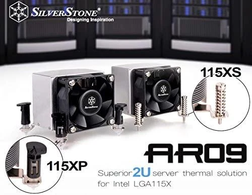„SilverStone SST–AR09–115XP“ procesoriaus aušintuvas – 60 mm