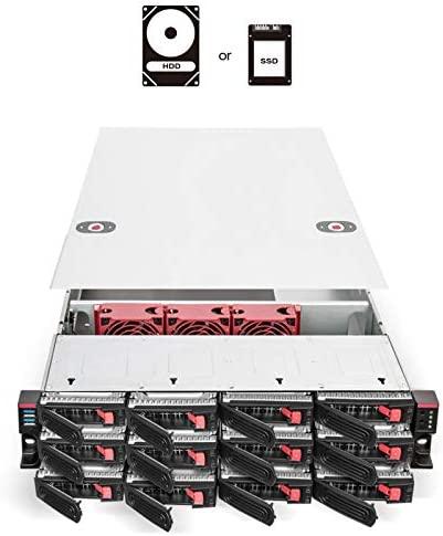 SilverStone RM22–312 Rackmount Serverio dėklas, 2U, E–ATX – juoda
