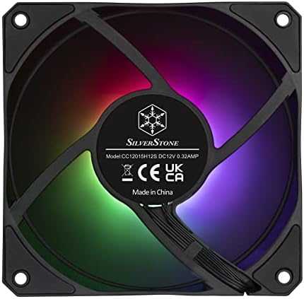 SilverStone SST-AS120B-ARGB, RGB korpuso ventiliatorius - 120mm