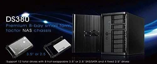 Silverstone SST-DS380B juoda