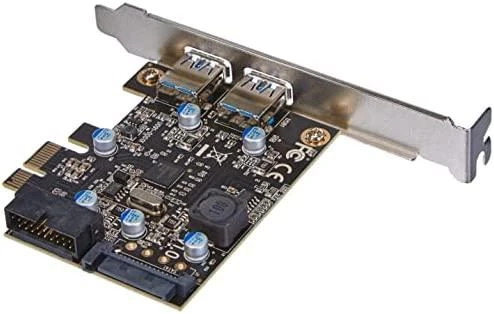 SilverStone BA504 SST-EC04-E PCIe plokštė, skirta 2 vidinėms/išorinėms USB 3.0 jungtims