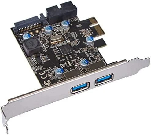 SilverStone BA504 SST-EC04-E PCIe plokštė, skirta 2 vidinėms/išorinėms USB 3.0 jungtims