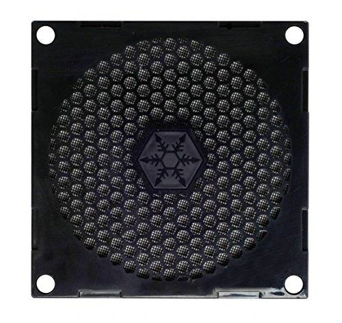 SilverStone ventiliatoriaus grotelės ir filtro komplektas SST-FF81B Juodas, 80 x 80 x 3,0 mm