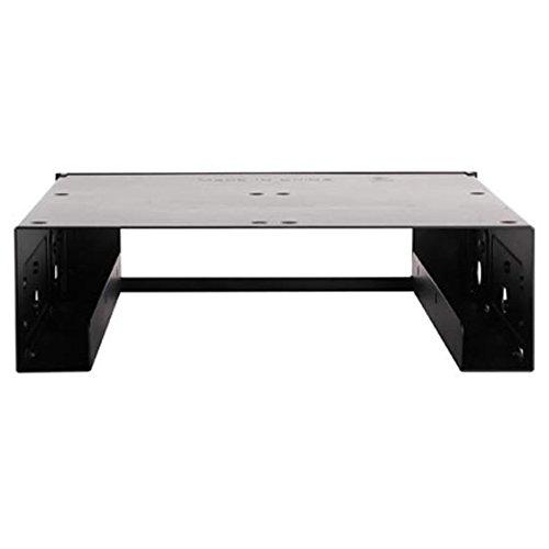 Silverstone 5.25" to 3.5" & 2.5" Bay Converter, Juodas