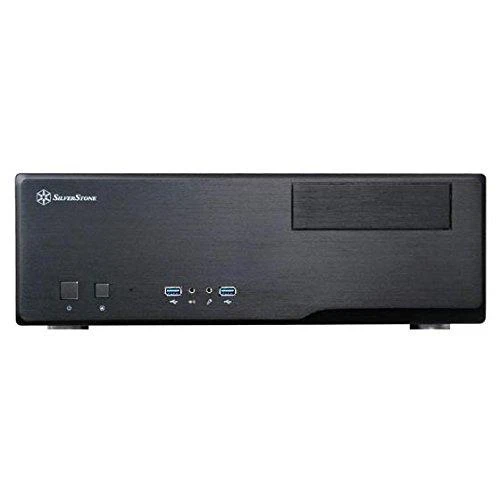 SilverStone Grandia 05 Kompiuterio važiuoklė USB 3.0 x 2, Mic x1, Spk x1, Juodas, Micro ATX, Maitinimo blokas Komplekte Ne