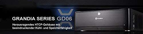 PC korpusas Silverstone SST-GD06B Grandia HTPC Micro ATX, Juodas