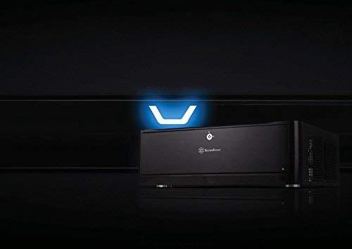 PC korpusas Silverstone SST-GD06B Grandia HTPC Micro ATX, Juodas
