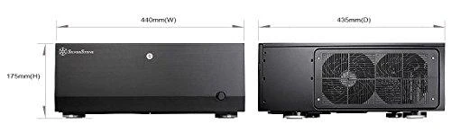SilverStone SST–GD07B USB 3.0 Grandia Desktop – juoda