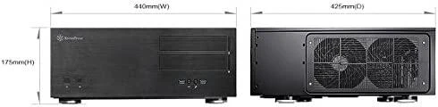 SilverStone SST–GD08B USB 3.0 Grandia Desktop – juoda
