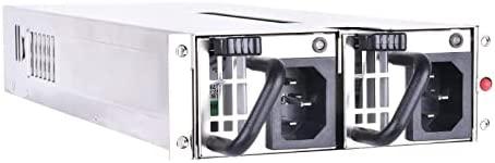 „SilverStone SST-GM400-1UB Gemini“ serijos atsarginis serverio maitinimo šaltinis - 2 x 400 vatų