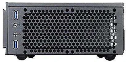 SilverStone Milo 06B USB 3.0 x 2, Mic x1, Spk x1, Juodas, ITX, Maitinimo šaltinis nėra