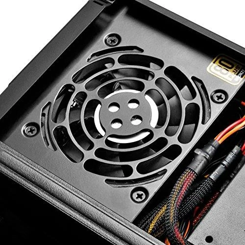 PC korpusas Silverstone Silent SST-ML09B Milo Slim HTPC Mini-ITX, juodas