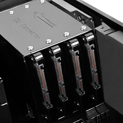 PC korpusas Silverstone Silent SST-ML09B Milo Slim HTPC Mini-ITX, juodas