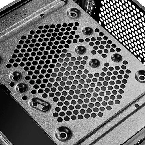 PC korpusas Silverstone Silent SST-ML09B Milo Slim HTPC Mini-ITX, juodas