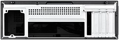 „SilverStone SST–ML11B Milo Slim HTPC Micro–ATX“ korpusas – juoda