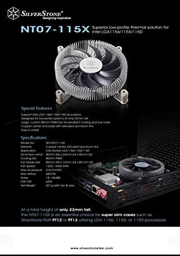 SilverStone NT07 Coole for, Intel 115X socket SilverStone