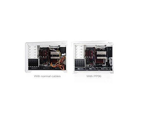 Silverstone 4+4-ATX/EPS laidas moduliniams maitinimo šaltiniams - 550mm