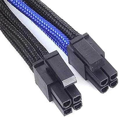 SilverStone ATX/EPS 8 kontaktų - ATX/EPS 8 kontaktų, 0,3 m, Mėlyna (SST-PP07-EPS8BA)