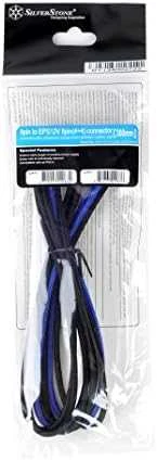 SilverStone ATX/EPS 8 kontaktų - ATX/EPS 8 kontaktų, 0,3 m, Mėlyna (SST-PP07-EPS8BA)