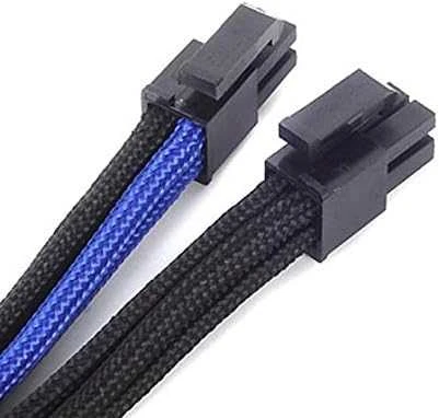 SilverStone ATX/EPS 8 kontaktų - ATX/EPS 8 kontaktų, 0,3 m, Mėlyna (SST-PP07-EPS8BA)