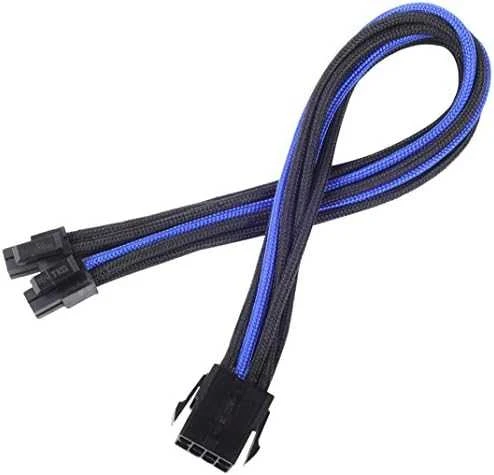 SilverStone ATX/EPS 8 kontaktų - ATX/EPS 8 kontaktų, 0,3 m, Mėlyna (SST-PP07-EPS8BA)