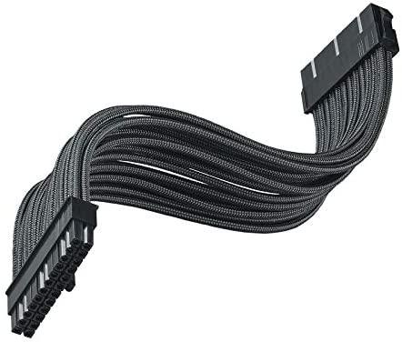 SilverStone ATX 24-pin cable, 300mm – juodas