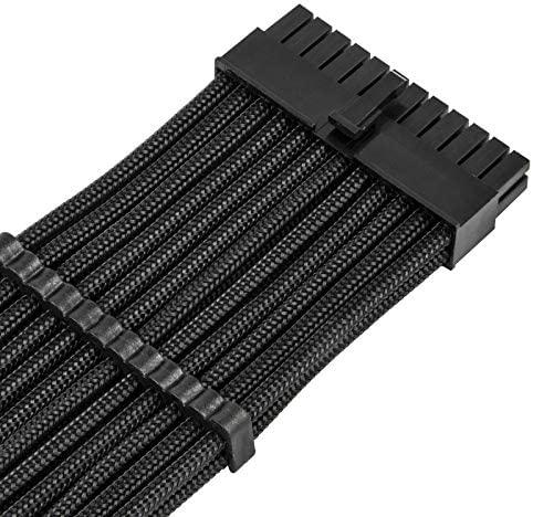 SilverStone ATX 24-pin cable, 300mm – juodas