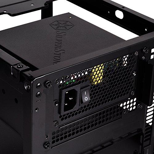 „SilverStone SST-PP08“ maitinimo šaltinio adapterio laikiklis, skirtas SFX į ATX – Juodas