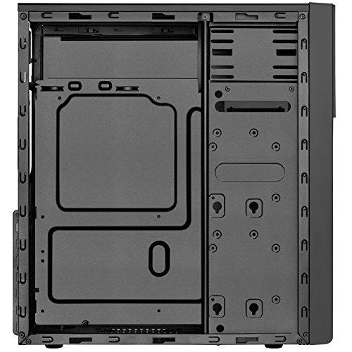 PC korpusas Silverstone Silent SST-PS13B Precision Midi Tower ATX,window, Juodas