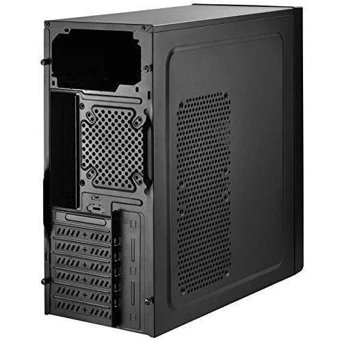 PC korpusas Silverstone Silent SST-PS13B Precision Midi Tower ATX,window, Juodas
