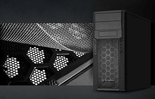 PC korpusas Silverstone Silent SST-PS13B Precision Midi Tower ATX,window, Juodas