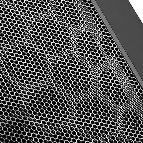 PC korpusas Silverstone Silent SST-PS13B Precision Midi Tower ATX,window, Juodas