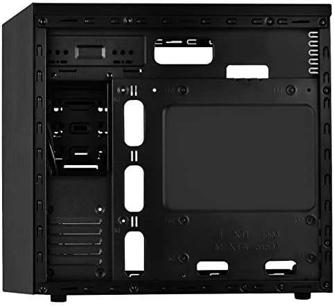 SilverStone SST-PS16B Precision Mini Tower Micro ATX kompiuterio dėklas, tylus, juodas